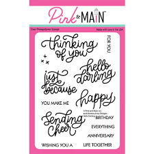 Pink & Main, Hello Darling, Stamp