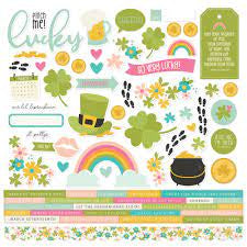 Simple Stories, St. Patricks Day, Cardstock Stickers