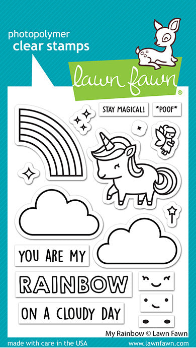 Lawn Fawn, My Rainbow Stamp