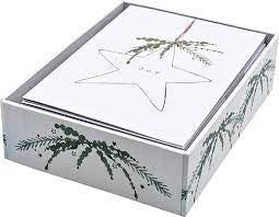 Peter Pauper Press Ink, Holiday Cards Shining Star