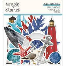 Simple Stories Simple Vintage Vintage Seas - Nautical Bits