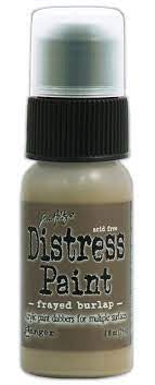 Tim Holtz, Distress Paint, Frayed Burlap  Paint, Dabber top