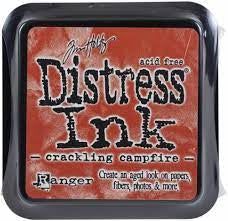 Ranger, Tim Holtz Distress ink, Crackling campfire