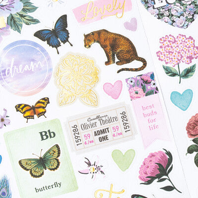 American Crafts, Dreamer 6x12 sticker Sheet