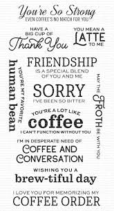 MFT, Coffee and Conversation Stamp
