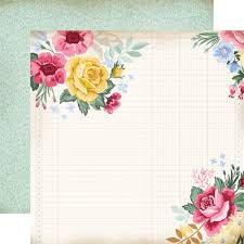 Carta Bella Bloom; Floral Garden Grid