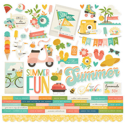 Simple Stories, Summer SnapShots Sticker sheet