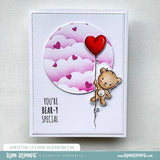 Paper Rose Studio, Valentine Bear Stamp