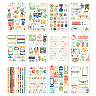 Simple Stories, Pack your Bags Sticker Book
