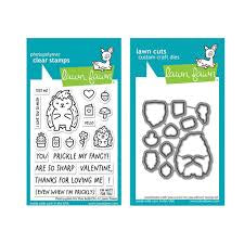 Lawn Fawn, Porcu-Pine for You  Add-On Stamp & die set