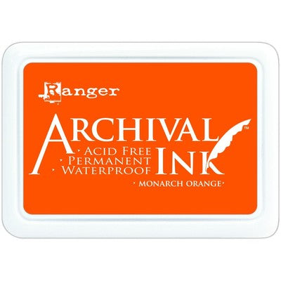 Ranger, Archival Ink, Monarch Orange