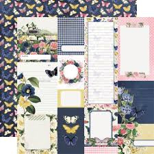 Simple Stories, Simple Vintage Indigo Garden-Journal Elements