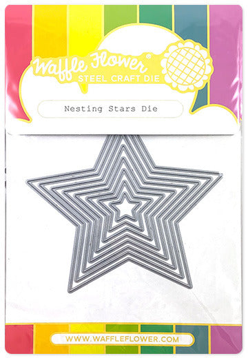 Waffle Flower, Nesting Stars Die