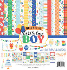 Echo Park, Make A Wish Birthday Boy Paper Pack