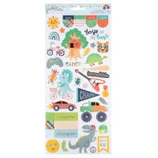 American Crafts ,Cool Boy Sticker Sheet