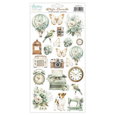 Mintay, Rustic Charms Sticker Sheet