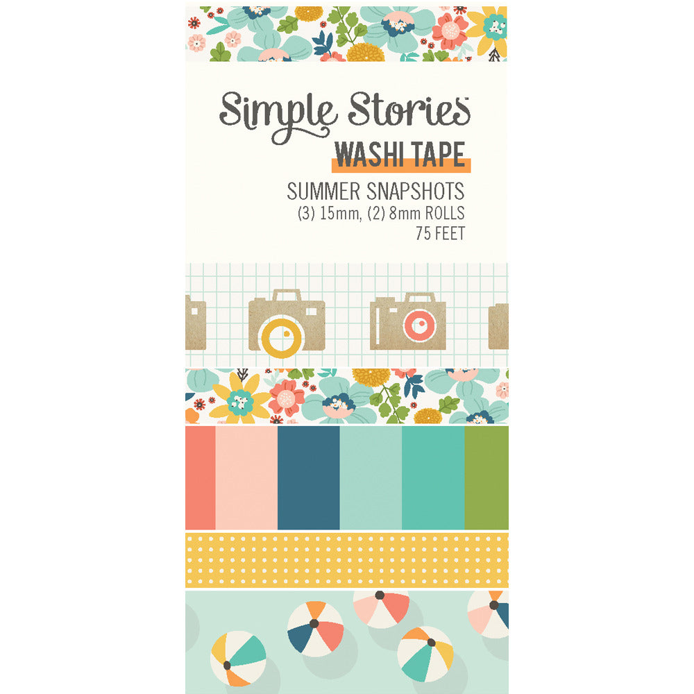 Simple stories summer snapshots Washi tape