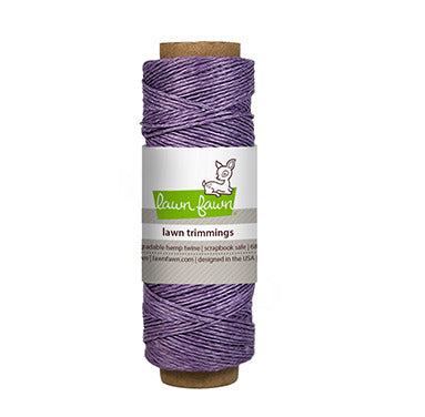 Lawn Fawn, Lawn Trimmings, Purple Hemp Twine