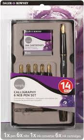 Daler Rowney, Calligraphy Pen Set