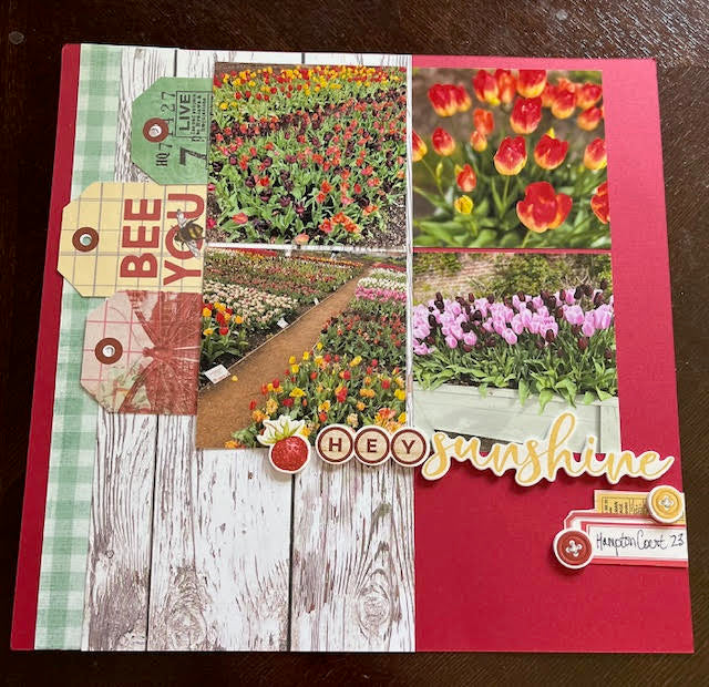 Thunder Bay Class: Fresh & Lovely 4 page Scrapbooking Class with Kathy