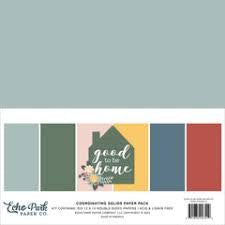 Echo Park, Good to Be Home Solids Paper Pack