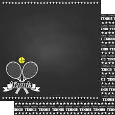 Scrapbook Customs-Tennis Double Sided Chalkboard