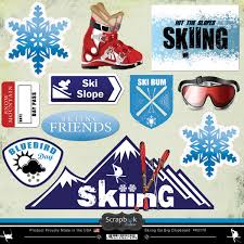 Scrapbook Customs, Skiing Go big