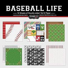 Scrapbook Customs, Baseball Life Paper Pack