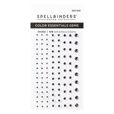 Spellbinders, Color Essentials Gems, Orchid