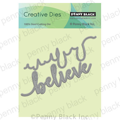 Penny Black, Believe Edger Die Cut