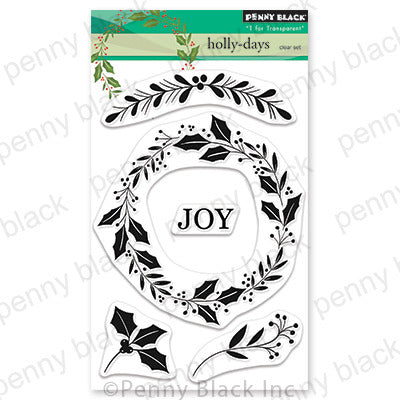 Penny Black, Holly Days Stamp