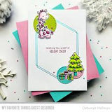 Last Chance: MFT, Extra Long Holiday Wishes Stamp & Die Set