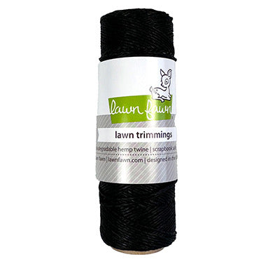 Lawn Fawn, Lawn Trimmings, Black Hemp Twine