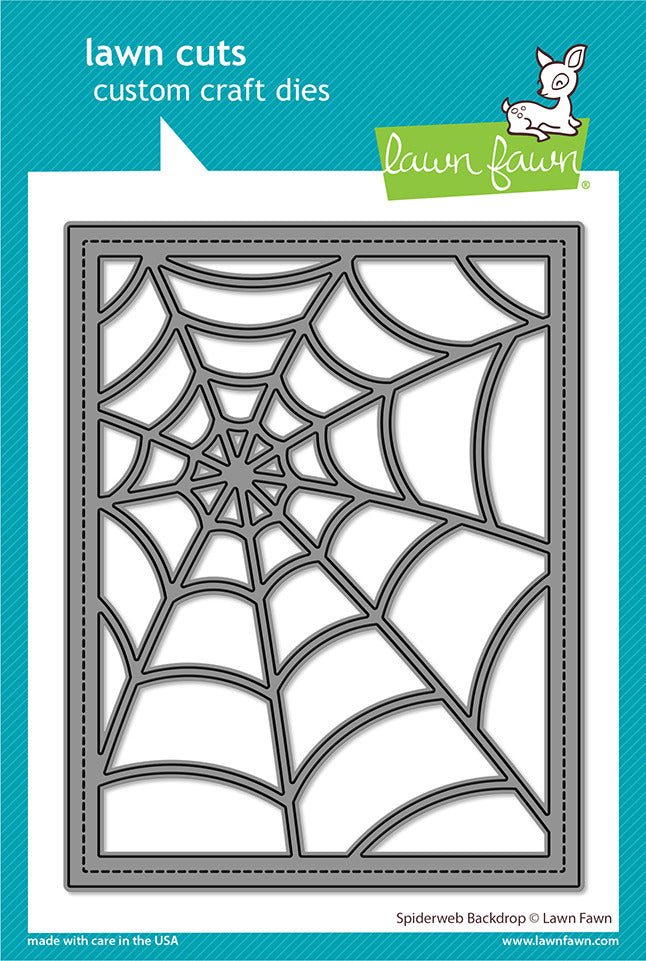 Lawn Fawn, Spiderweb Backdrop Die Cut