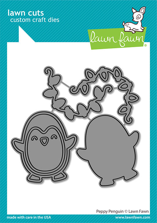 Lawn Fawn, Peppy Penguin Die Cut
