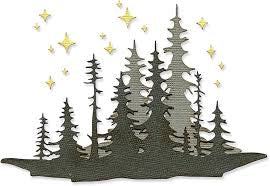 Sizzix, Forest Shadows die Cut