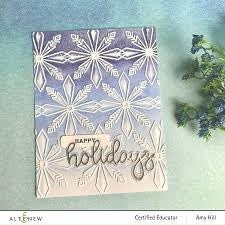 Altenew, Starry Patterns 3D Embossing Folder