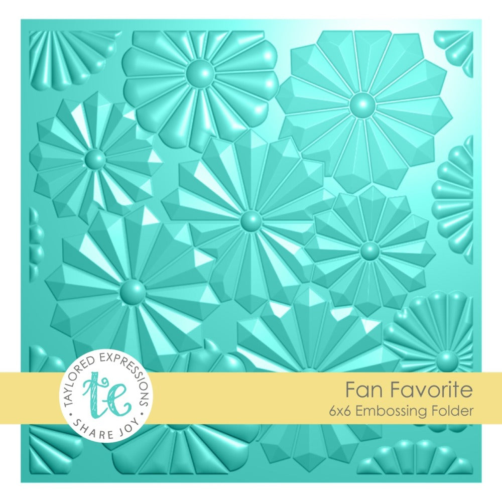 Taylored Expressions; 3D Embossing Folder; Fan Favorite