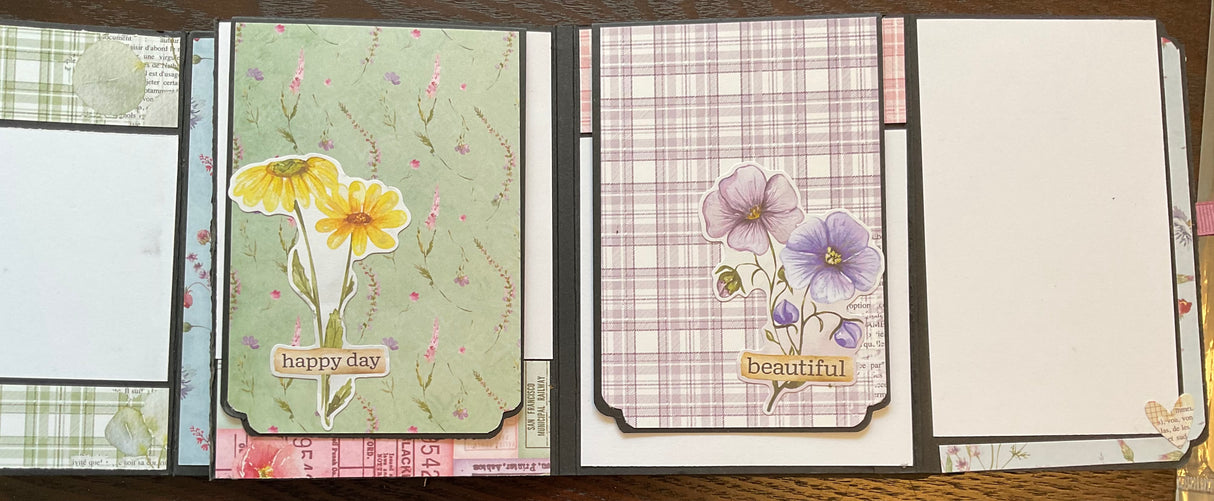 Virtual Class: Cute, quick & easy 4 1/2 x 5 1/2 Album