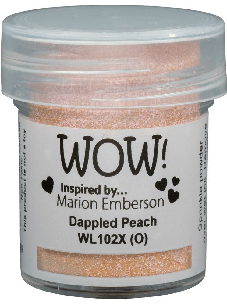 Wow! Embossing Powder, Peach Posset