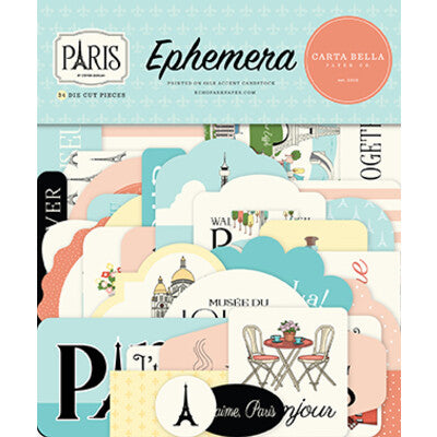 Carta Bella; Paris by Steven Duncan; Ephemera