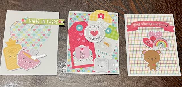 Card Kit: Doodlebug Care Card Kit ( 3 Cards)