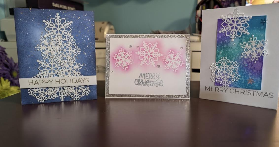 Card Kit : Snowflakes and Glitter