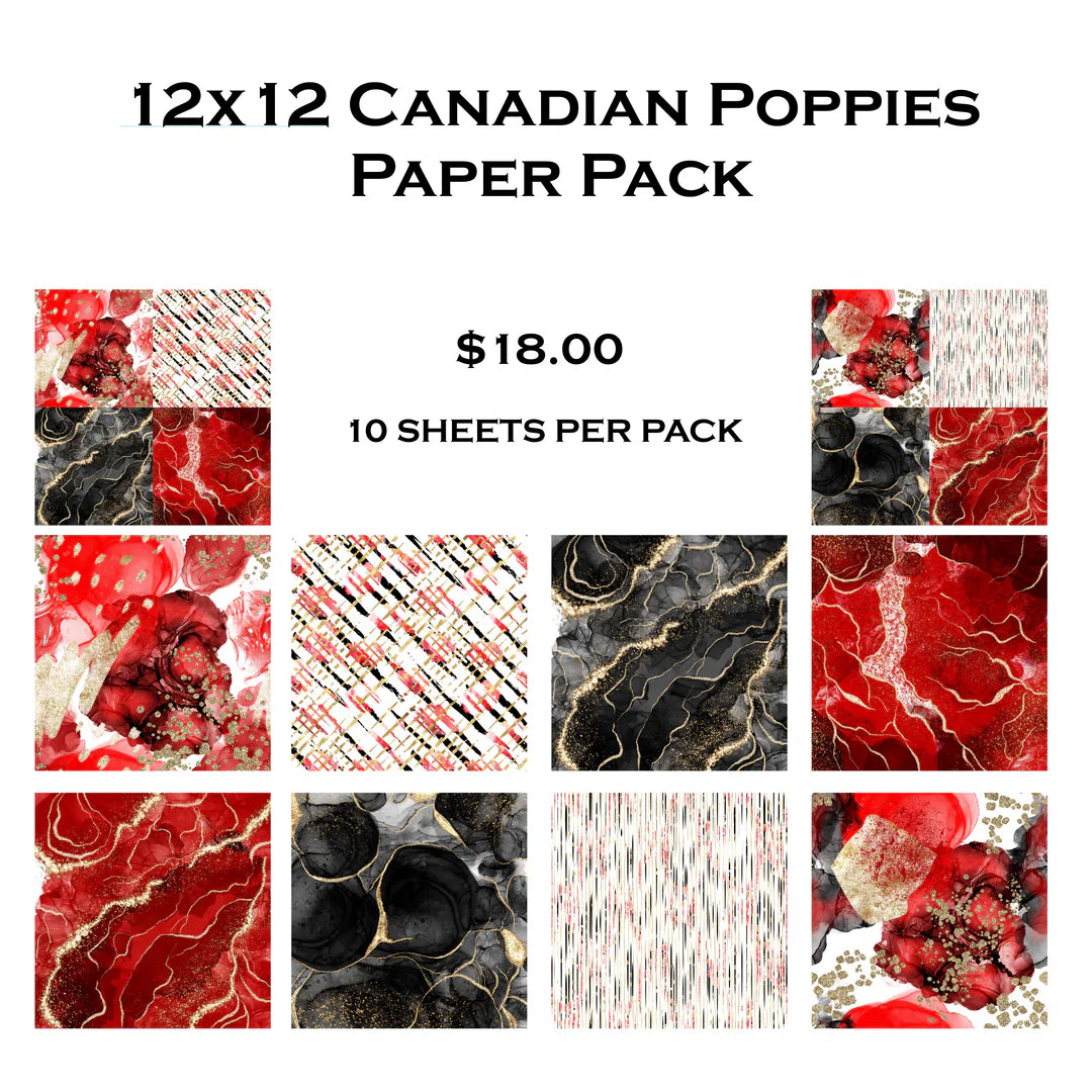 Simply Stated, Canadian Poppies Collection