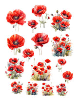 Simply Stated, Canadian Poppies Collection