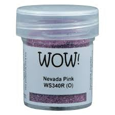 WOW., Nevada Pink, embossing Powder