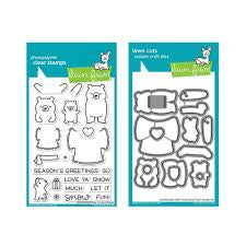 Lawn Fawn, Snow Much Fun Stamp & Die set