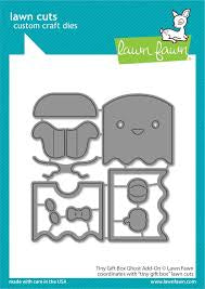 Lawn Fawn, Tiny Box Ghost Add On die cut