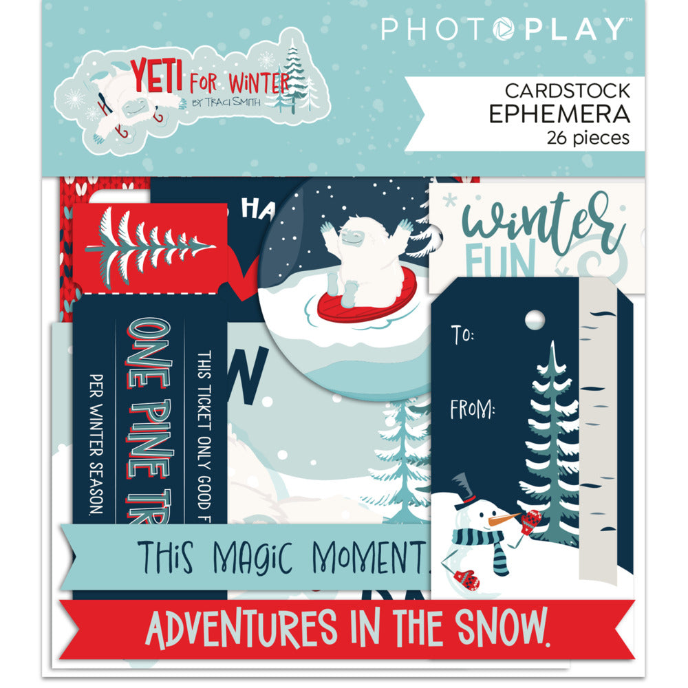 Photoplay Paper, Yeti For Winter Ephemera