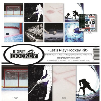 Reminisce, Let’s Play Hockey Paper Pack